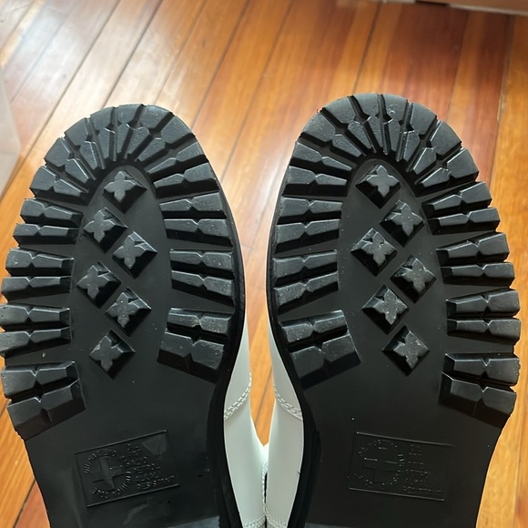 Dr. Martens White 2976 Quad Chelsea Platform Boot Size W9 - Picture 13 of 13